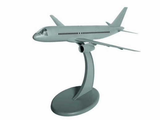 Сборная модель ZVEZDA Гражданский авиалайнер Аэробус А-320, подарочный набор, 1/144