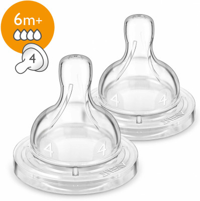 Соска с быстрым потоком, 2 шт. Philips Avent SCF634/27