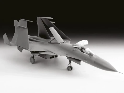Сборная модель ZVEZDA Российский палубный истребитель Су-33, подарочный набор, 1/72