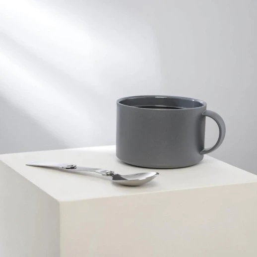 Набор термос для еды и напитков, ложка Lunch, 550 мл,сохраняет тепло 6 ч