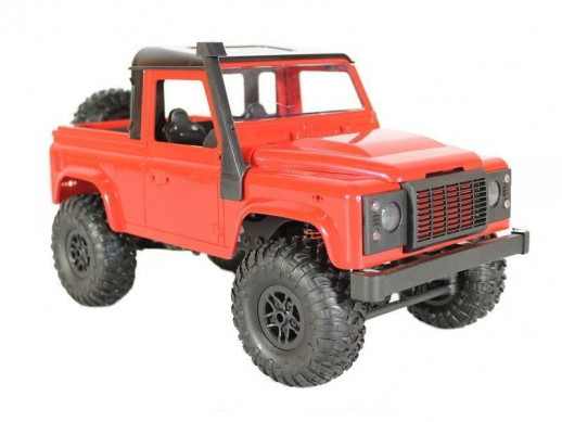 Радиоуправляемая машина MN MODEL английский пикап Defender (красный) 4WD 2.4G 1/12 RTR