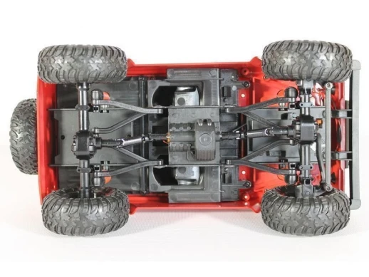 Радиоуправляемая машина MN MODEL английский пикап Defender (красный) 4WD 2.4G 1/12 RTR