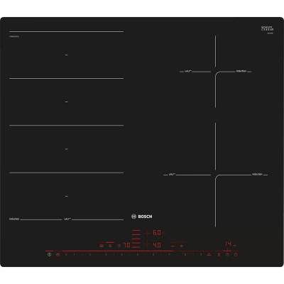 Встраиваемая индукционная панель BOSCH Встраиваемая варочная панель BOSCH PXE601DC1E