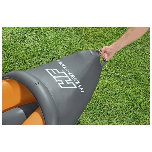 Байдарка Lite-Rapid X2 Kayak, 2-местная, вёсла 218 см, до 160 кг, 321 х 88 х 48 см, 65077 Bestway