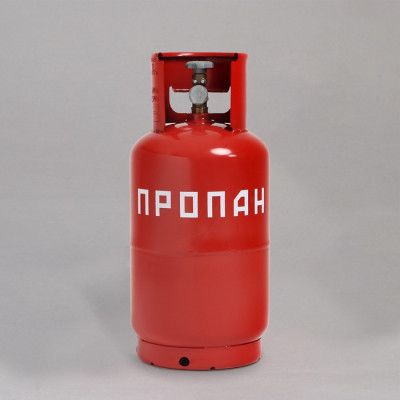 Баллон пропановый, 12 л, с вентилем, пустой, ГОСТ 15860-84, НЗГА