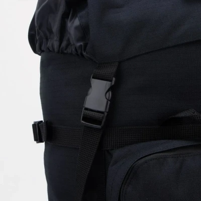 Рюкзак туристический, 70 л, отдел на стяжке, 3 наружных кармана, цвет чёрный