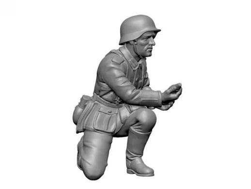 Сборные солдатики ZVEZDA Немецкое 75-мм пехотное орудие с расчетом, 1/72