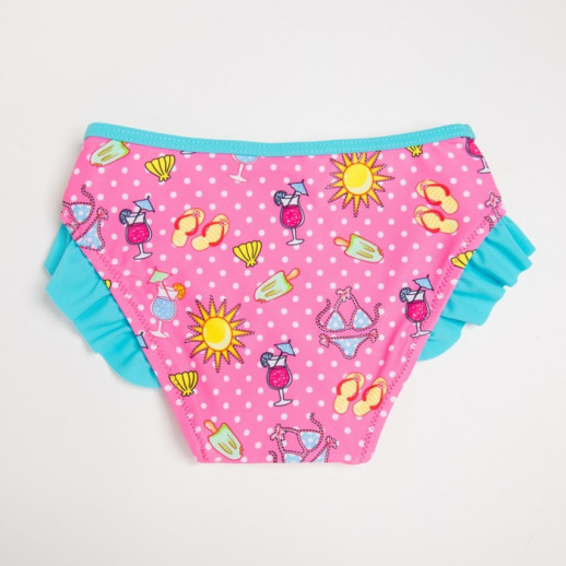 Плавки купальные для девочек MINAKU с декором, рост 98-104 см