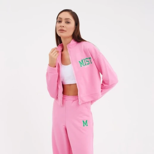 Костюм женский (джемпер и брюки) MIST, р. 48-50, розовый