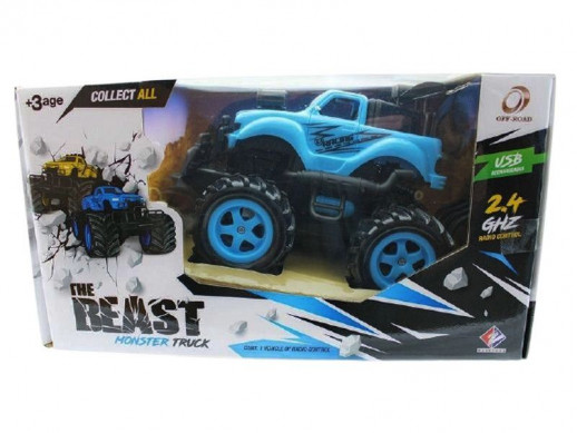 Р/У внедорожник Monstre Truck Pickup Ford Raptor в ассортименте 1/16 + свет + звук