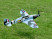 Радиоуправляемый самолет Top RC Hurricane зеленый 750мм 2.4G 4-ch LiPo RTF