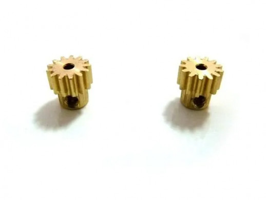 Ведущая шестерня 13T для Himoto E18, 2шт., латунь