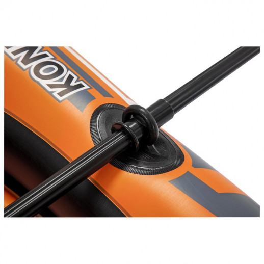 Лодка Kondor 1000, одноместная, 155 х 97 см, вёсла 124 см, до 55 кг, от 6 лет, 61078 Bestway