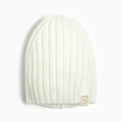 Шапочка вязаная Крошка Я, р. 46, молочный