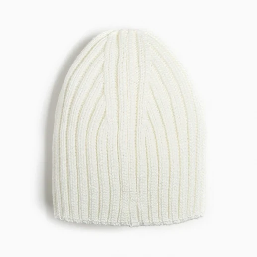 Шапочка вязаная Крошка Я, р. 46, молочный