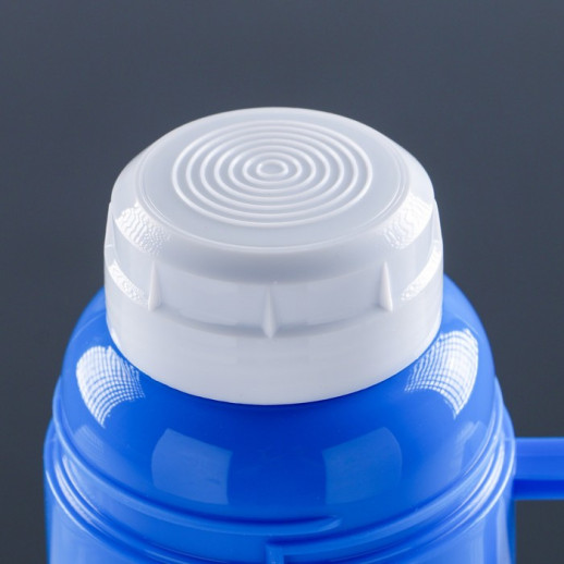 Термос 450 мл, со стеклянной колбой, 9 х 25 см, микс