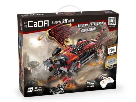 Радиоуправляемый конструктор CADA робот Iron Tiger (646 деталей)