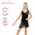 Юбка гимнастическая Grace Dance, с запахом, р. 34-36, цвет чёрный