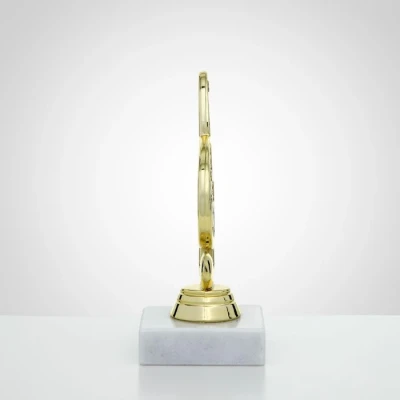 Кубок «Скрипичный ключ», подставка камень белая, 18,5 х 6,5 х 6,5 см