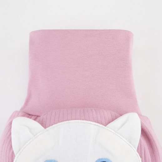 Штанишки Крошка Я "Котик", розовый