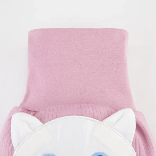 Штанишки Крошка Я "Котик", розовый
