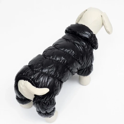 Комбинезон "Блеск" (ДС 44 см, ОГ 59, ОШ 40 см), чёрный