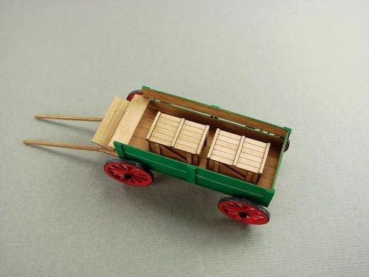 Сборная картонная модель Shipyard телега (№69), 1/72