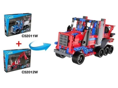 Конструктор CaDA Technic самосвал совместим с C52012W, инерционный (301 деталь)