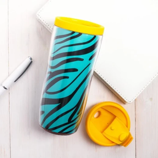 Термостакан со вставкой «Виски+кола=королева танцпола», 350 мл