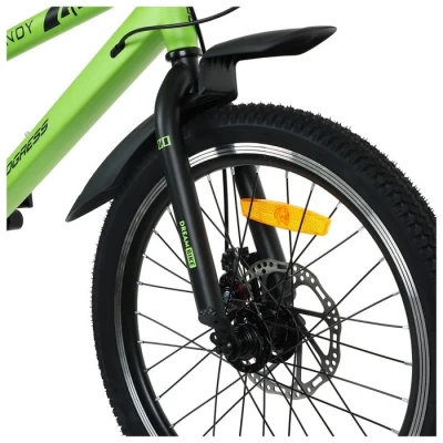 Велосипед 20" PROGRESS Indy MD RUS, цвет светло-зелёный, р. 10.5"