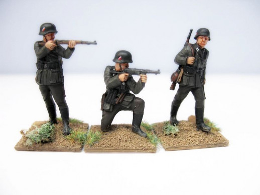 Сборные солдатики ZVEZDA Немецкая пехота 1939-1942гг, 1/72