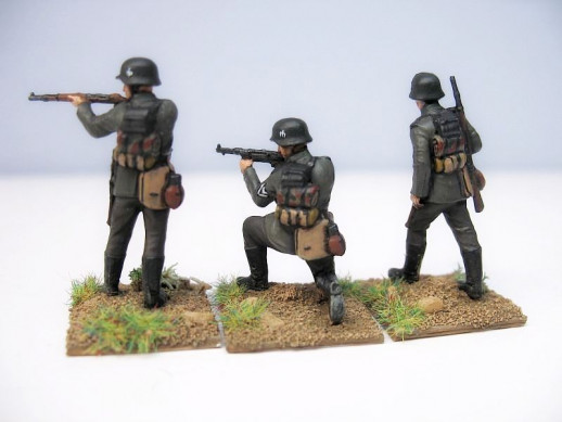 Сборные солдатики ZVEZDA Немецкая пехота 1939-1942гг, 1/72