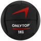 Медицинбол ONLYTOP, 6 кг, d=24 см