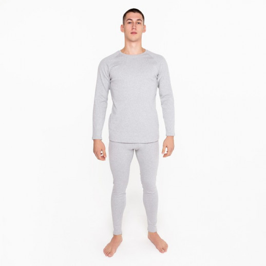 Термобелье мужское (лонгслив, кальсоны) НАЧЁС, цвет серый