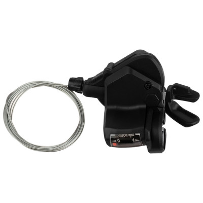 Шифтер Microshift TS39-9R, правый, 9 скоростей, с тросом 2050 мм