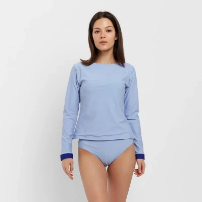 Купальник женский раздельный MINAKU цвет голубой
