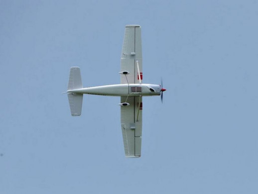 Радиоуправляемый самолет Top RC Cessna 182 400 class красная 965мм KIT