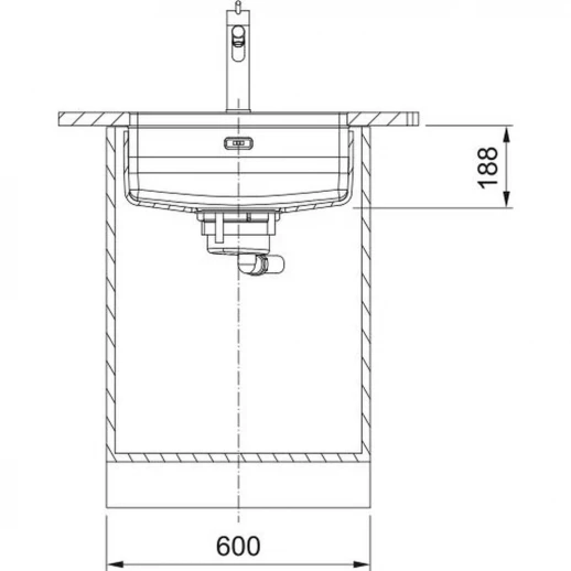 Мойка Franke MQX 110-50 Franke 122.0694.477
