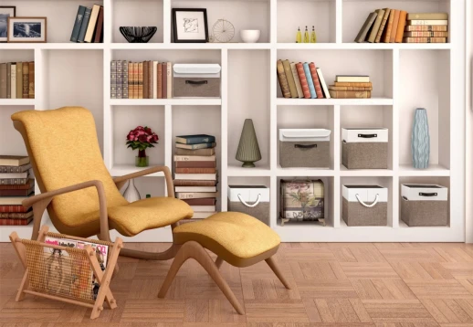 Короб для хранения Короб для хранения Cappuccino 38х32х32 бамбук