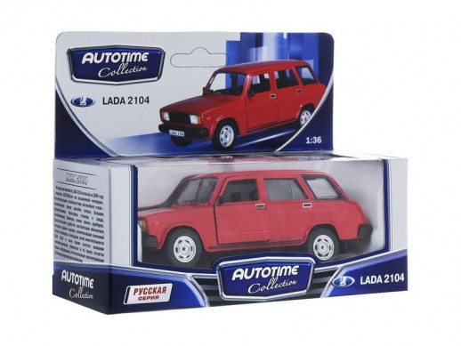 Машина Autotime "LADA 2104" гражданская 1:36