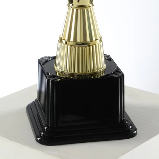 Кубок 155B, зол., подставка пластик, 35 × 11,5 × 8 см