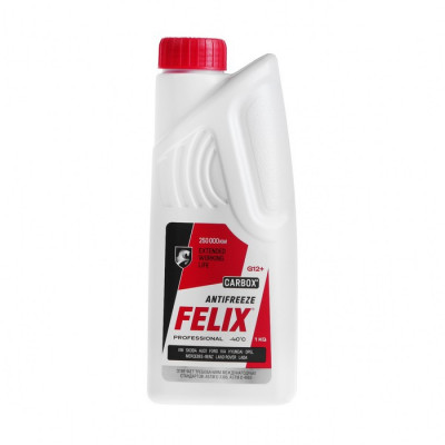 Антифриз FELIX Carbox-40 G12 ТС красный, 5 кг