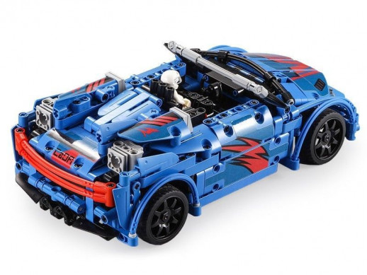 Радиоуправляемый конструктор CADA deTech гоночный автомобиль интерактивный (585 деталей)