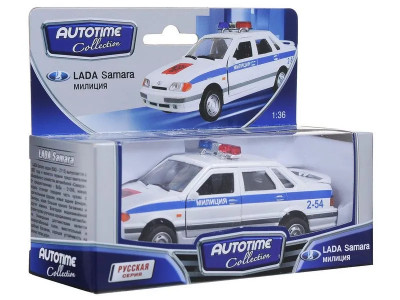 Машина Autotime "LADA SAMARA (115)" полиция 1:36