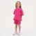 Комплект детский (футболка, шорты) KAFTAN "Basic line" размер 36 (134-140), цвет розовый