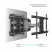 Кронштейн ONKRON ONKRON M6L Black