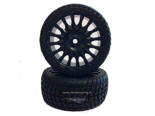 Колеса в сборе для ралли 1/16