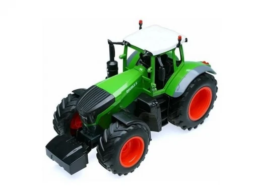 Радиоуправляемый сельскохозяйственный трактор Double Eagle с прицепом с рулонами сена 1/16 2.4G RTR