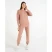Костюм женский (свитшот, брюки) MINAKU: Casual Collection цвет песочный