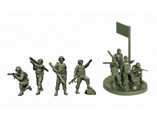 Сборная модель ZVEZDA Советский ПЗРК "Игла" 9К38, 1/72